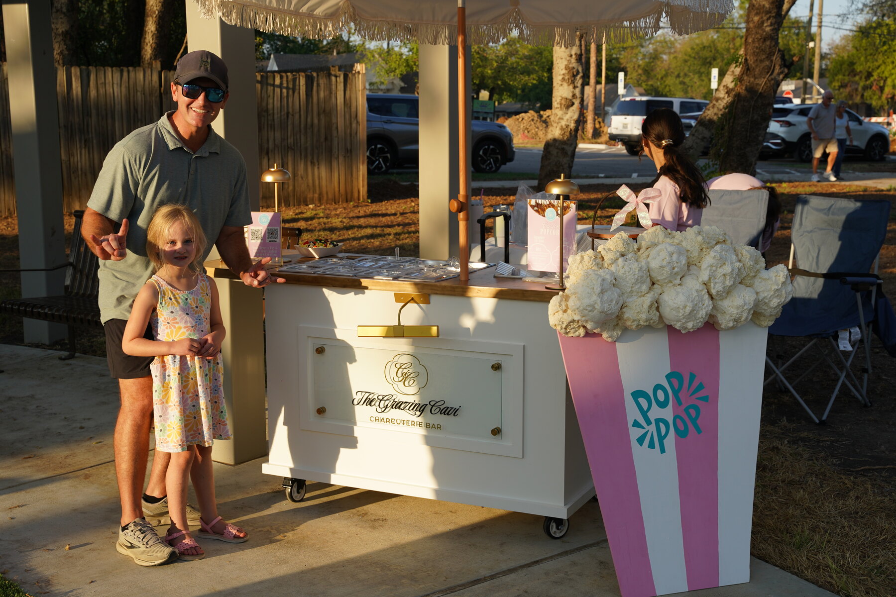 The Grazing Cavi cart at Depot Nights on September 25, 2026.